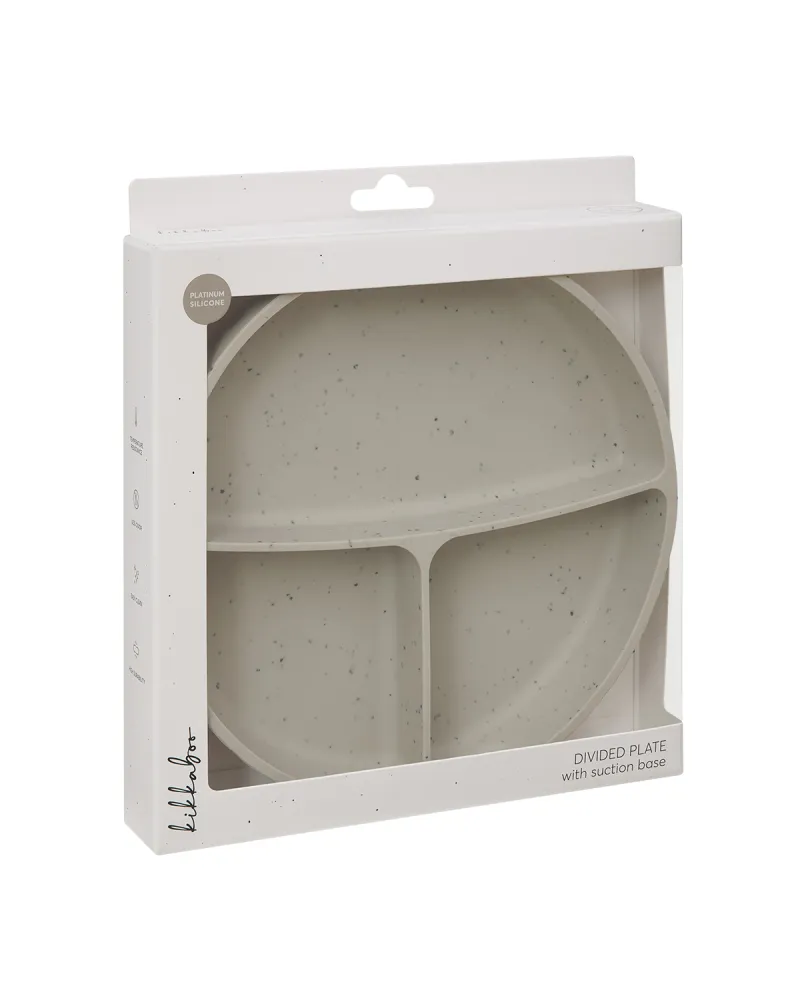 Чиния с отделения и вакуумно дъно Platinum Silicone Sand