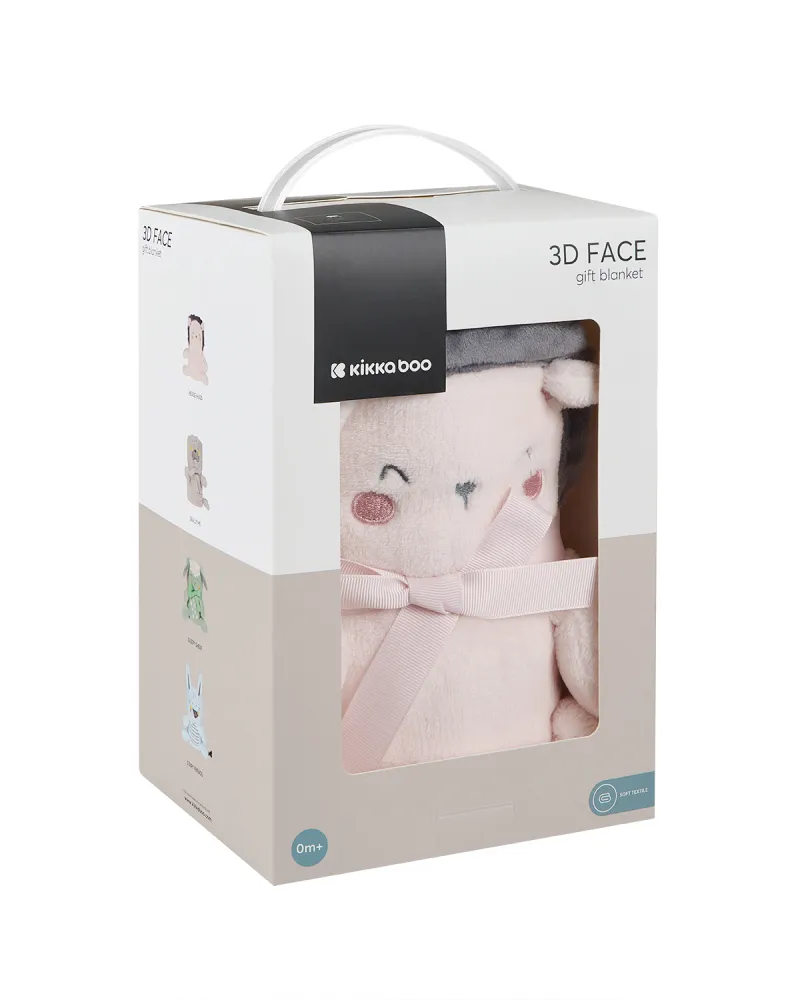 Бебешко одеяло с 3D бродерия Hedge-hugs