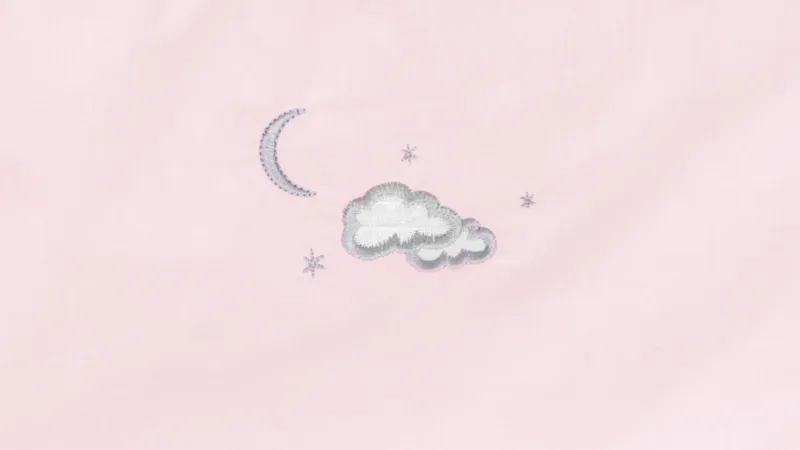 Кош за памперси с връзки Dream Big Pink