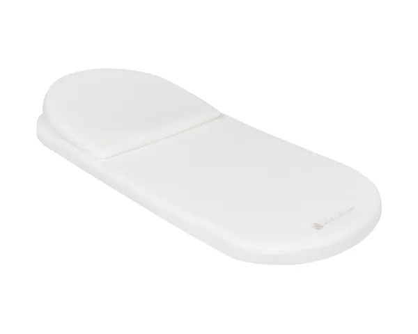 Матрак+възглавница за кош за новородено 80/35 cm Airknit White