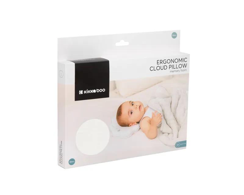 Мемори ергономична възглавница Cloud Airknit White