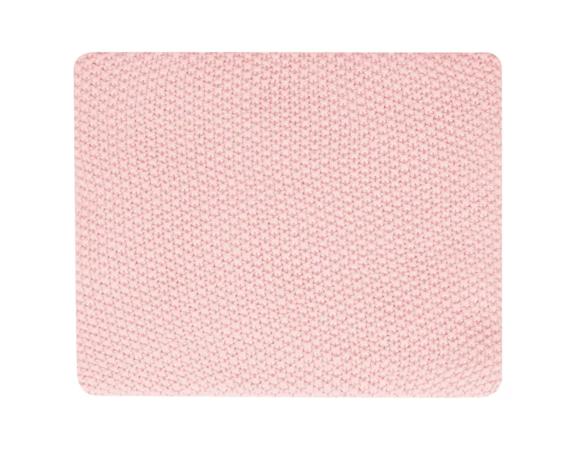 Плетено памучно одеяло Dream Big Pink