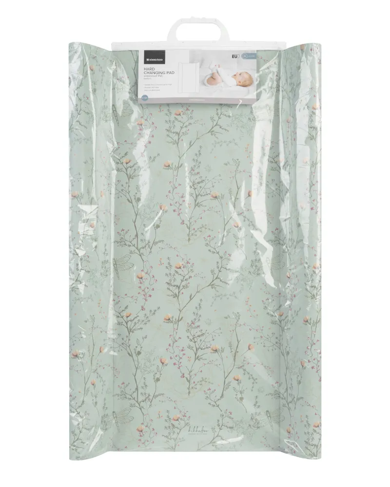 Твърда PVC подложка за повиване 50х70см Secret Garden Green