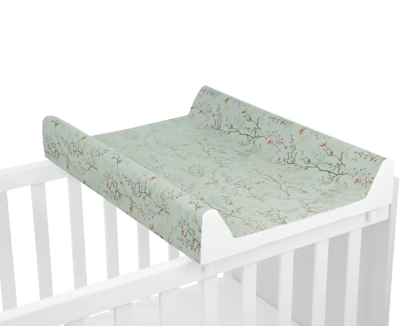 Твърда PVC подложка за повиване 50х80см Secret Garden Green