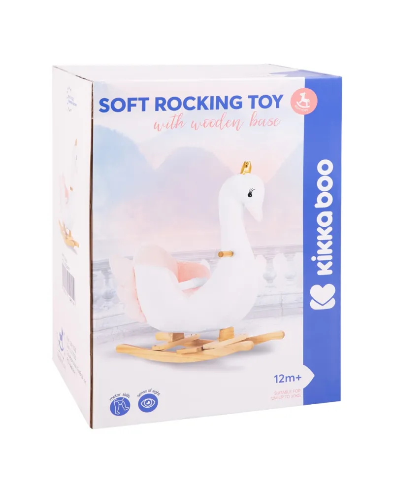 Люлееща играчка със седалка White Swan