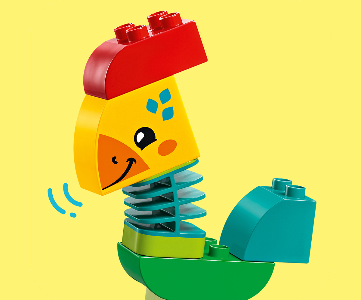 Конструктор LEGO DUPLO 10412 Влак за животни, 3 вагона