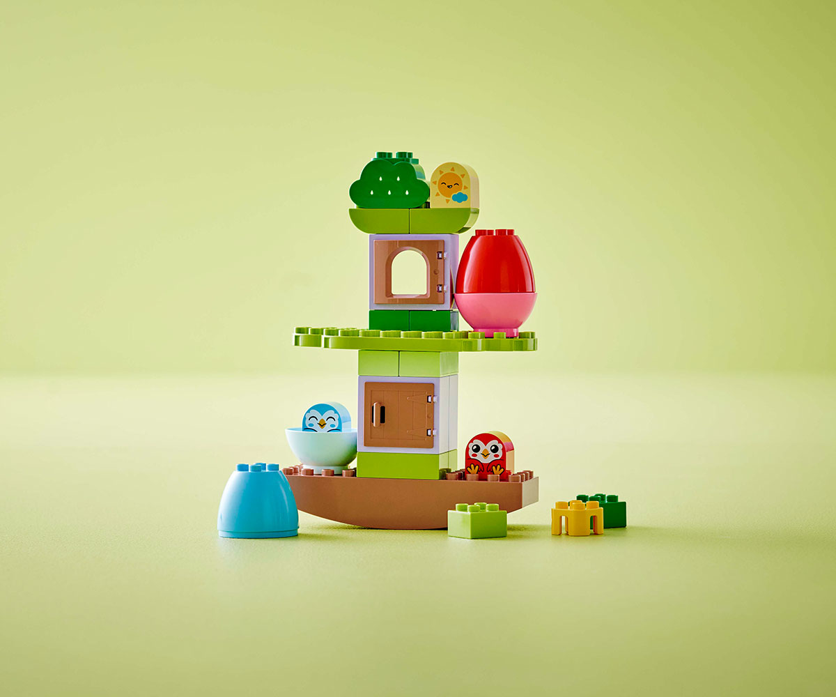 Конструктор LEGO DUPLO 10440 Дърво за баланс и подреждане