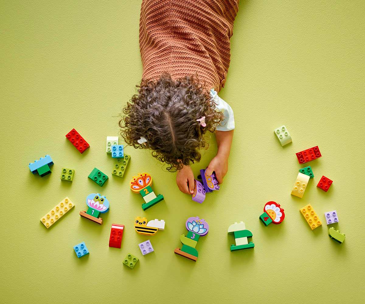 Конструктор LEGO DUPLO 10444 Творческа градина, 45 тухлички