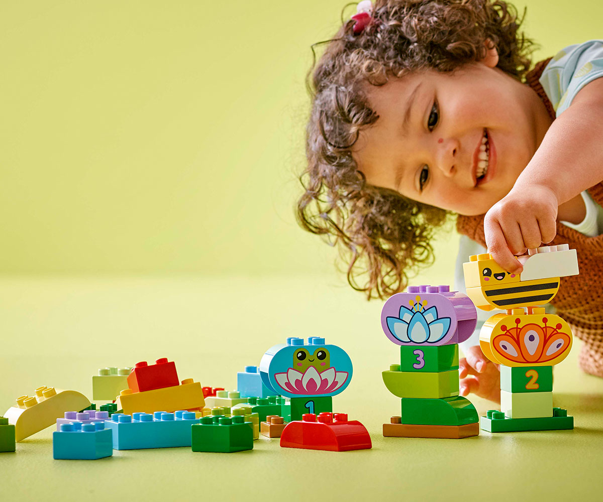 Конструктор LEGO DUPLO 10444 Творческа градина, 45 тухлички