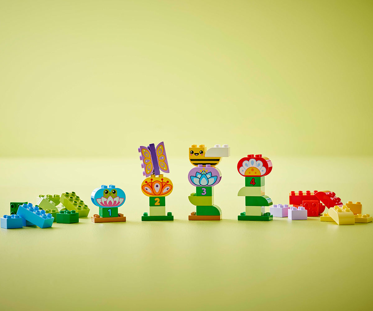 Конструктор LEGO DUPLO 10444 Творческа градина, 45 тухлички