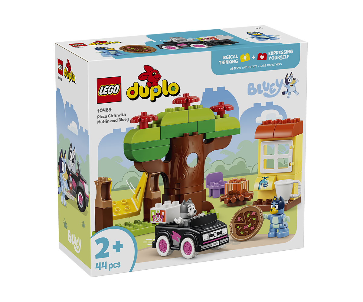 Строителна плочка LEGO DUPLO 10460, зелена, 24 x 24 издатини