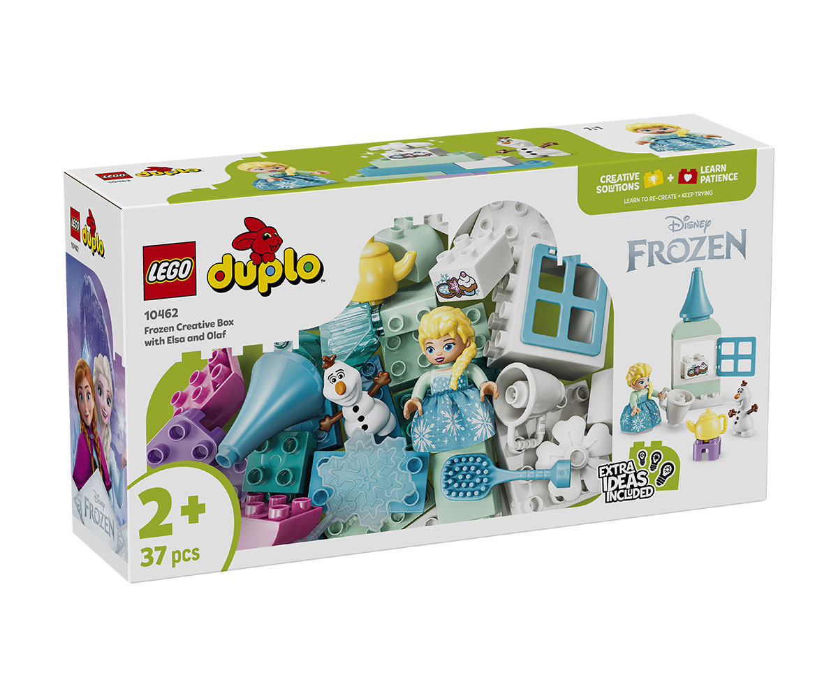 Строителна плочка LEGO DUPLO 10460, зелена, 24 x 24 издатини