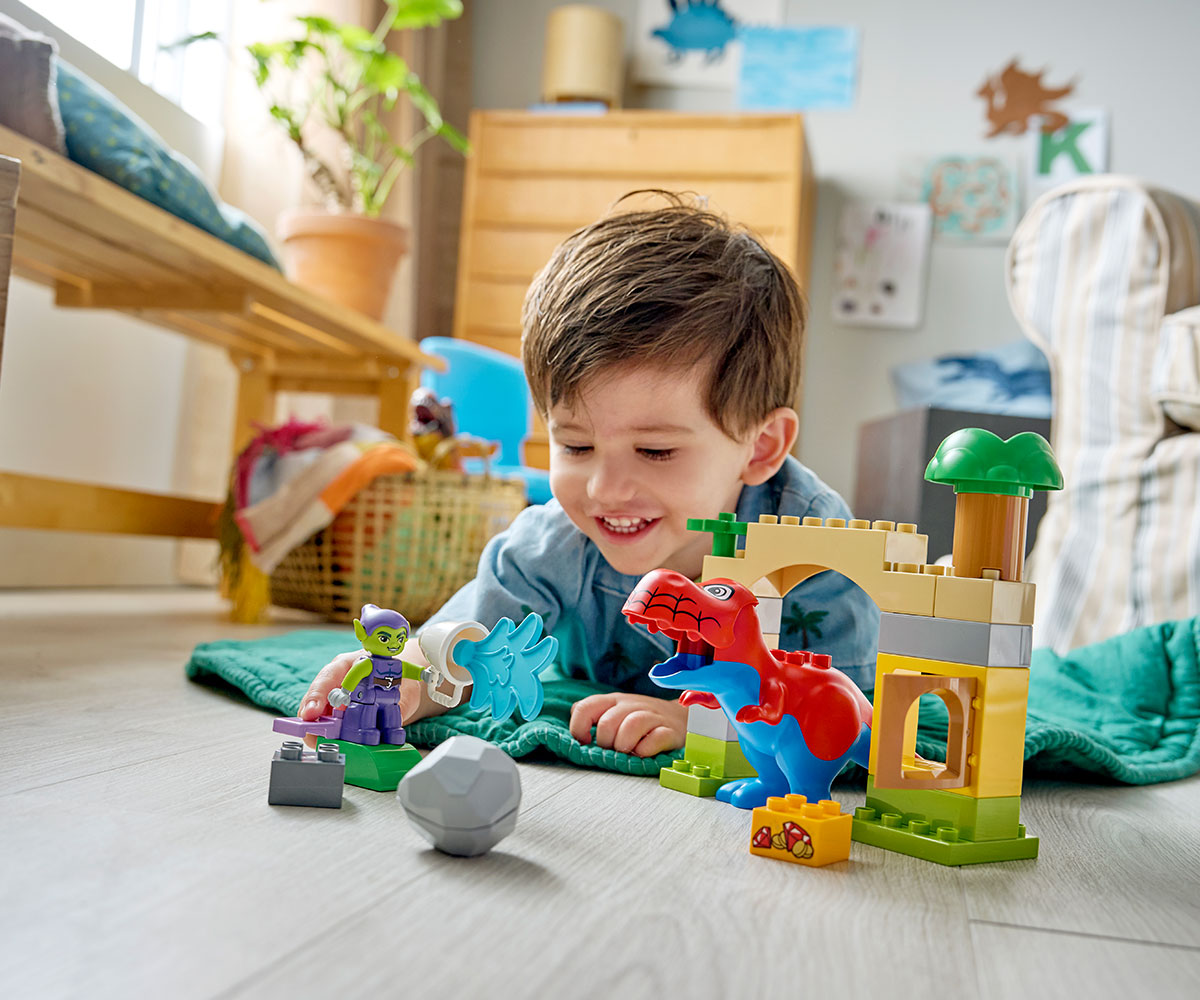 Конструктор LEGO DUPLO 10463 Спайди Рекс срещу Зелен гоблин