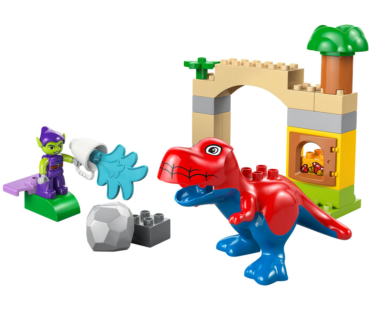 Конструктор LEGO DUPLO 10463 Спайди Рекс срещу Зелен гоблин