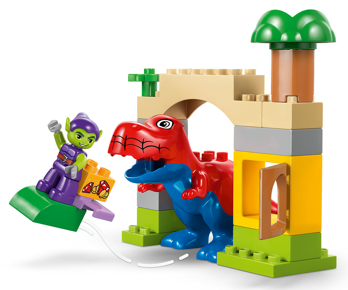 Конструктор LEGO DUPLO 10463 Спайди Рекс срещу Зелен гоблин