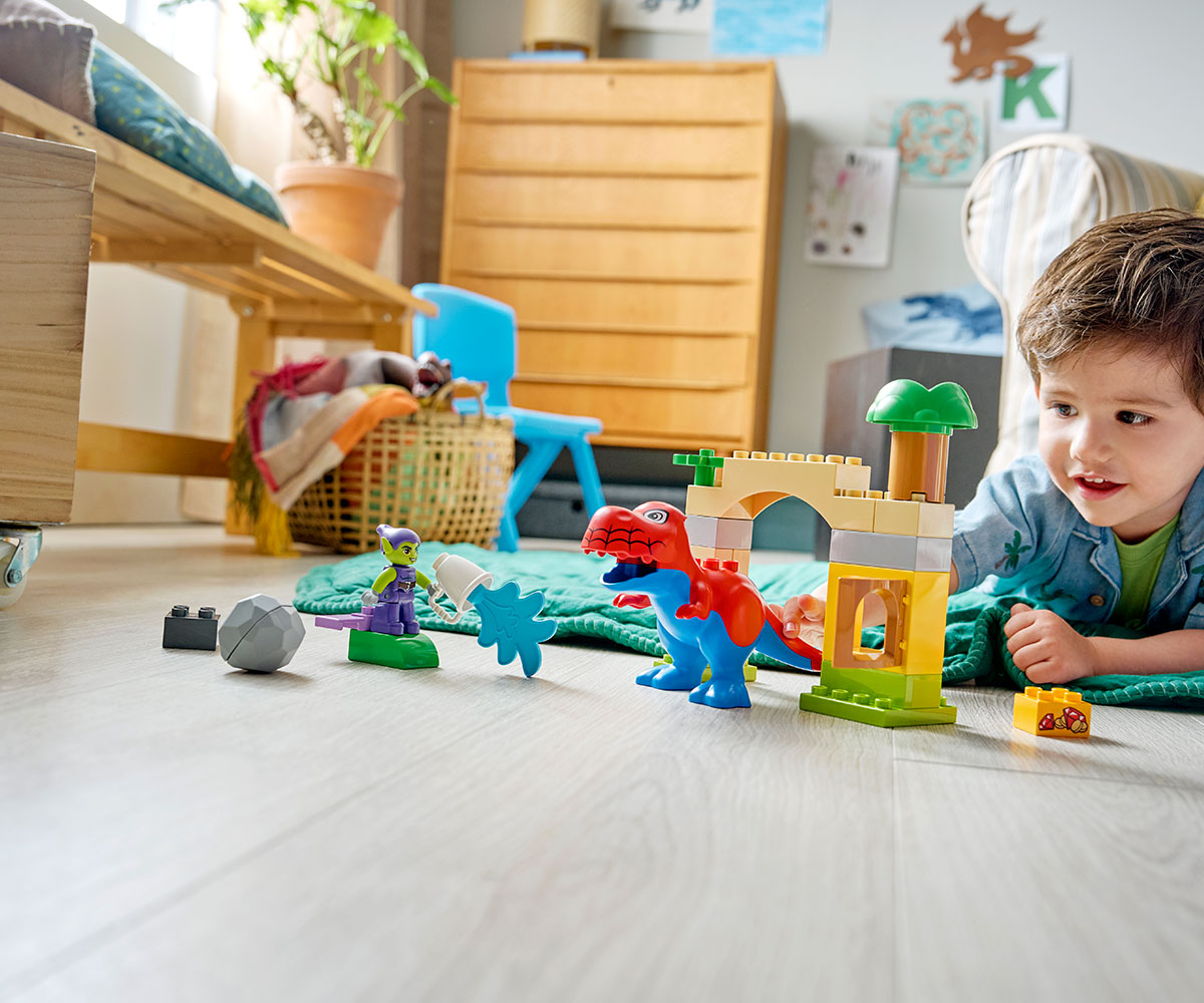 Конструктор LEGO DUPLO 10463 Спайди Рекс срещу Зелен гоблин