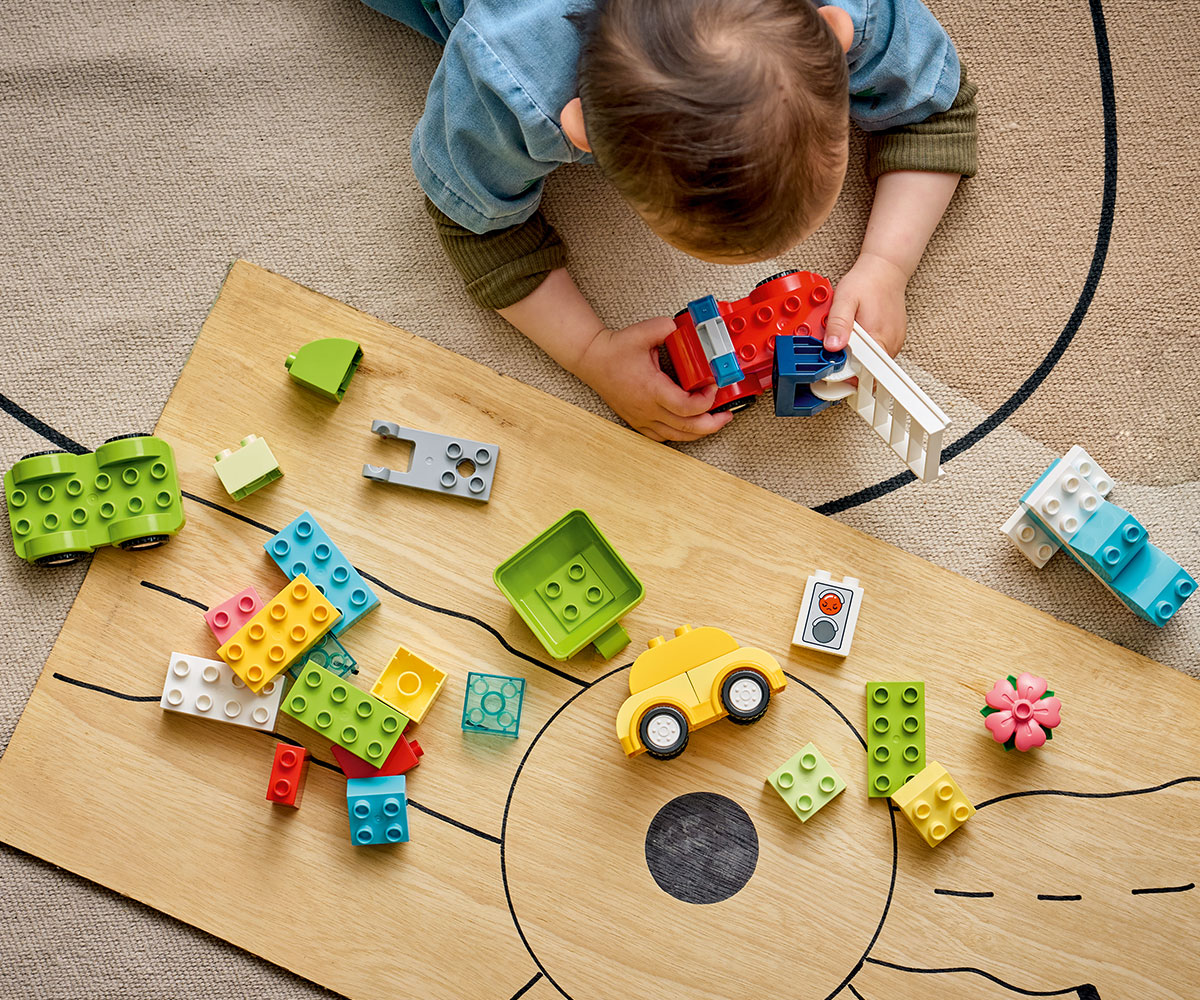 Конструктор LEGO DUPLO 10474 Творчески превозни средства, 42 части