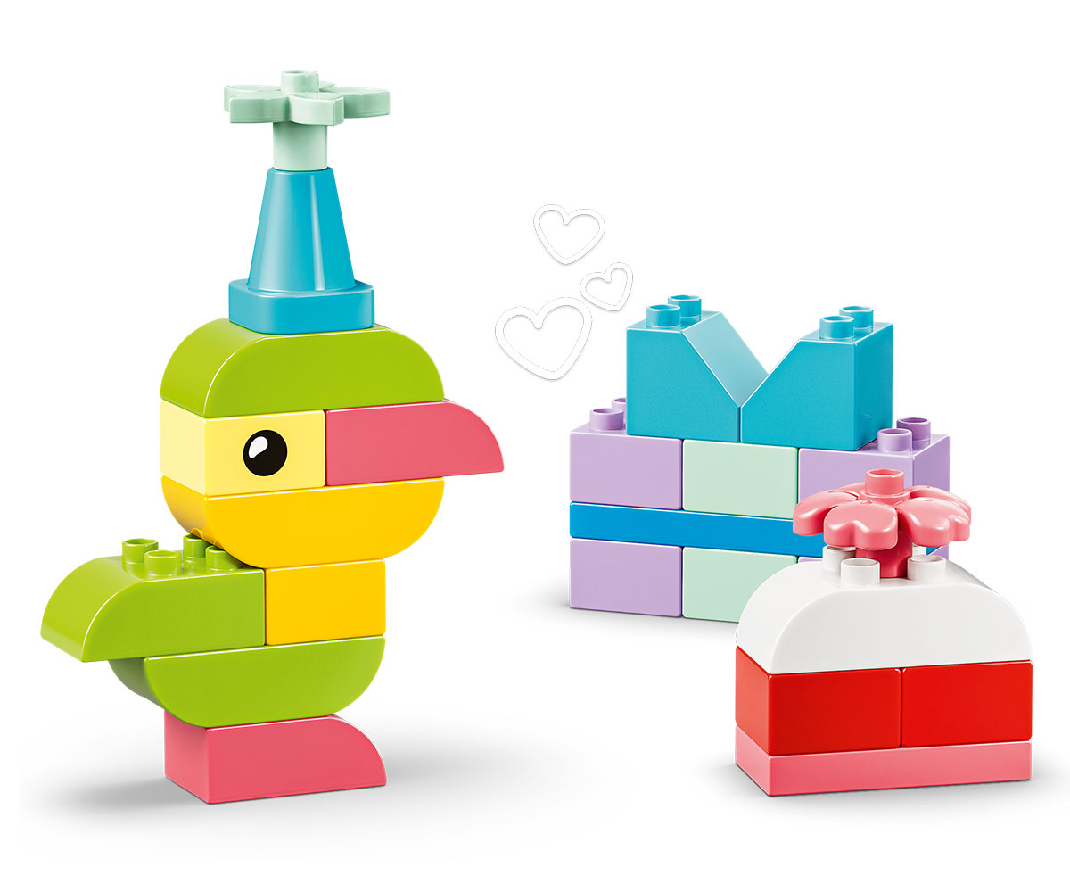 Конструктор LEGO DUPLO 10479 Цветна творческа кутия, 80 части