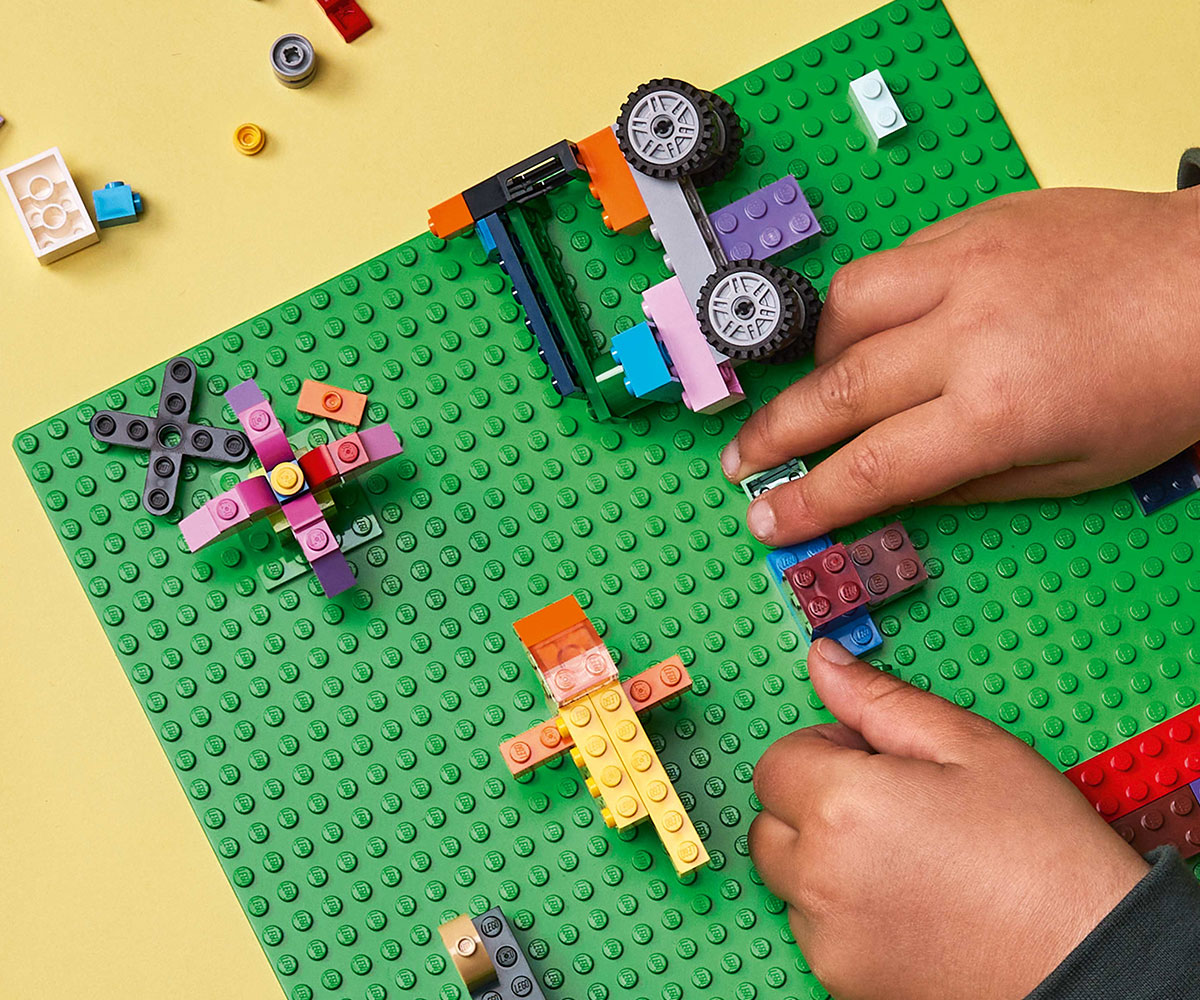 Зелен фундамент LEGO Classic 11023, 32 x 32 шипа
