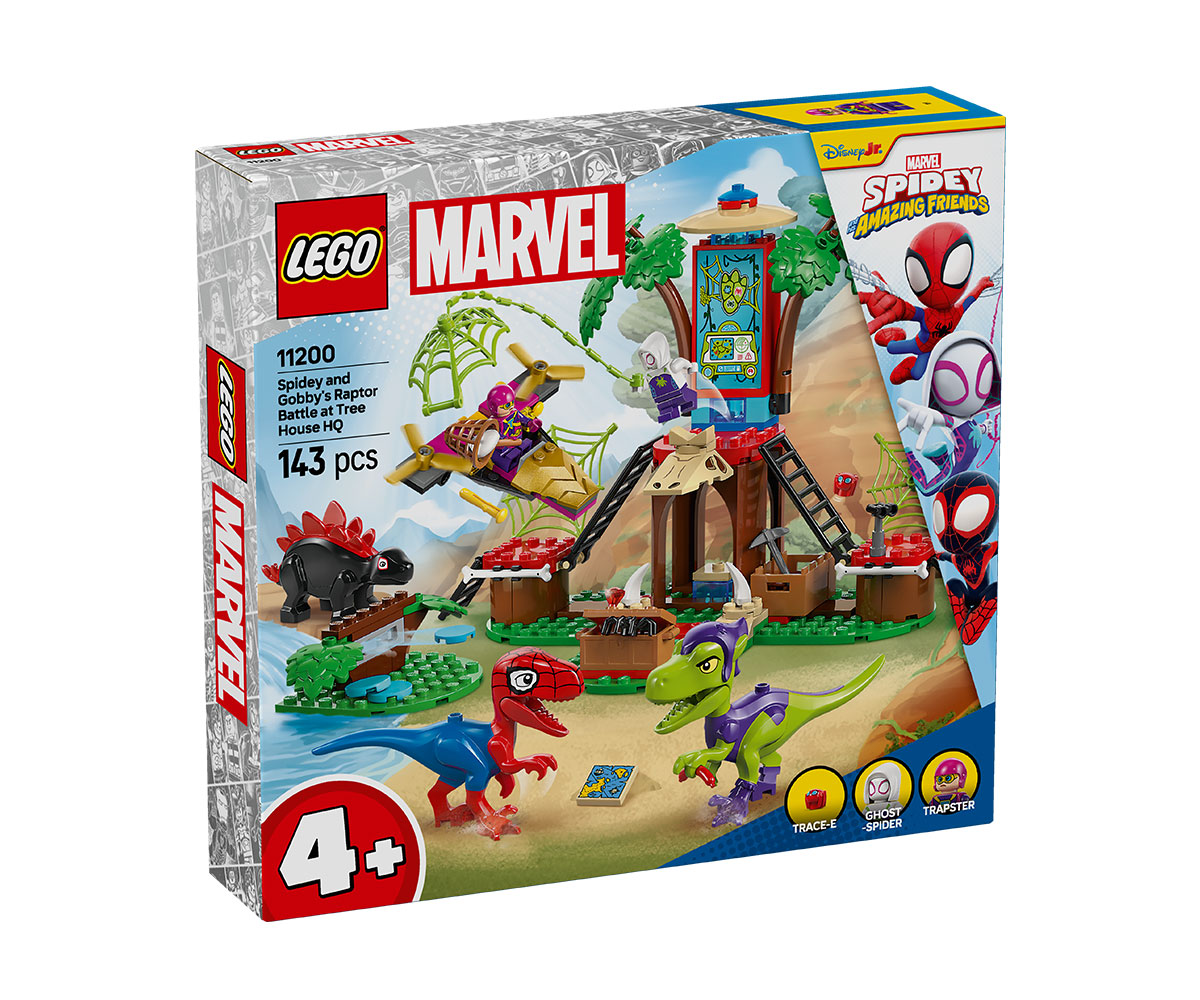 Конструктор LEGO Spidey 11206 Мотоциклет и Носорог, 61 част