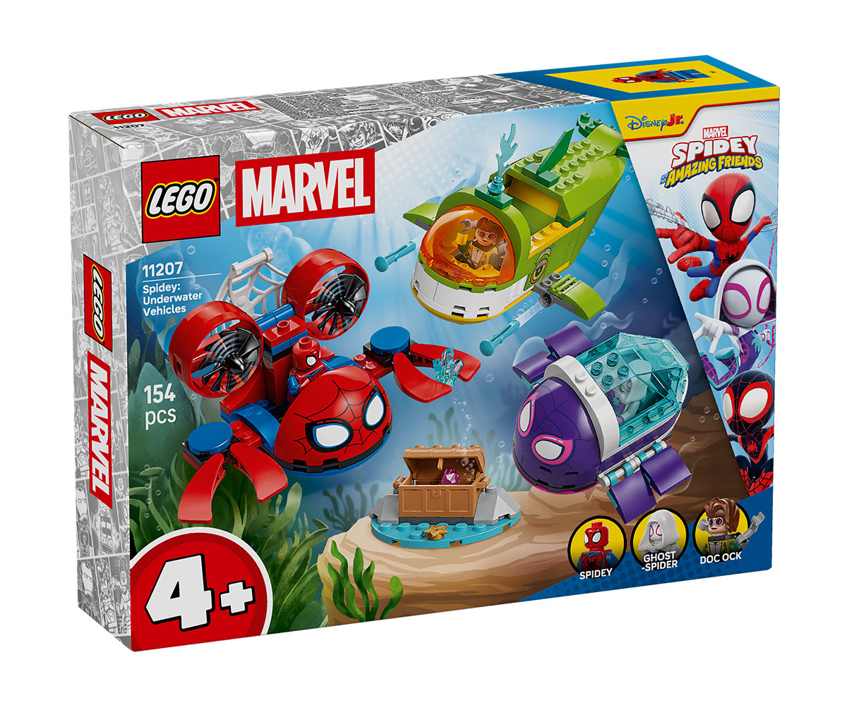 Конструктор LEGO Spidey 11206 Мотоциклет и Носорог, 61 част