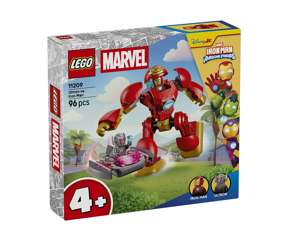 Конструктор LEGO Marvel 11209 Ултрон срещу Железния човек, 96 части