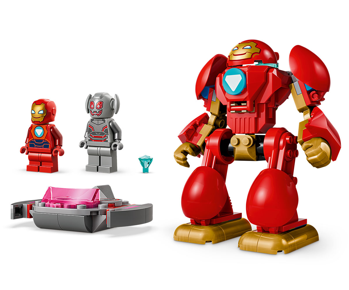 Конструктор LEGO Marvel 11209 Ултрон срещу Железния човек, 96 части