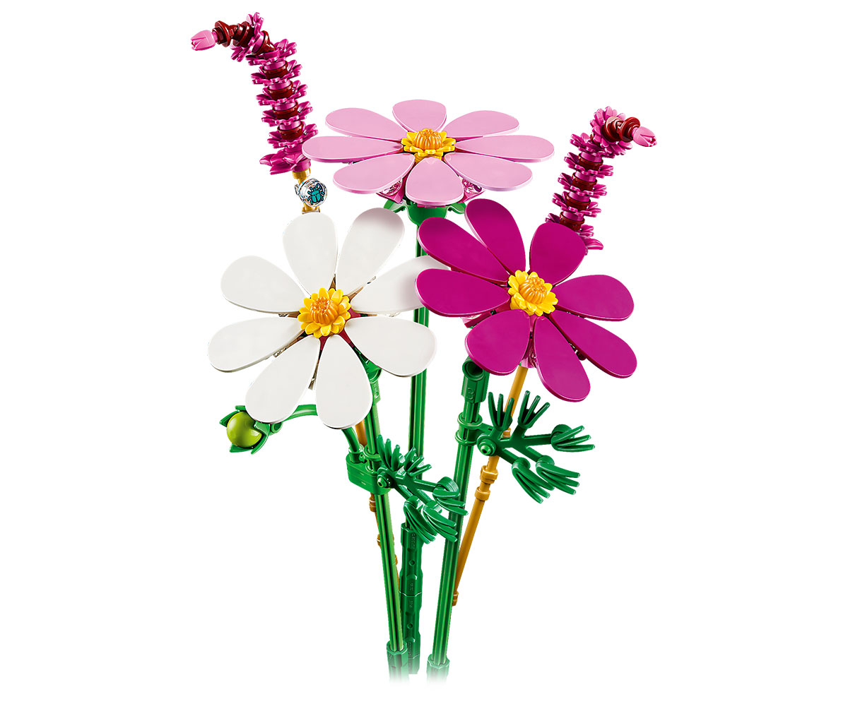 Конструктор LEGO Botanicals 11514 Цветя космос, 171 части