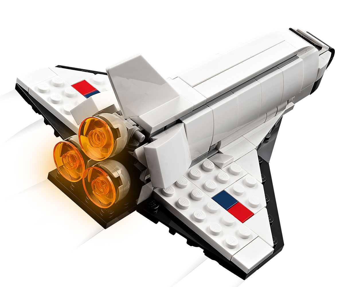 Конструктор LEGO Creator 31134 Космическа совалка „3 в 1“, 144 части