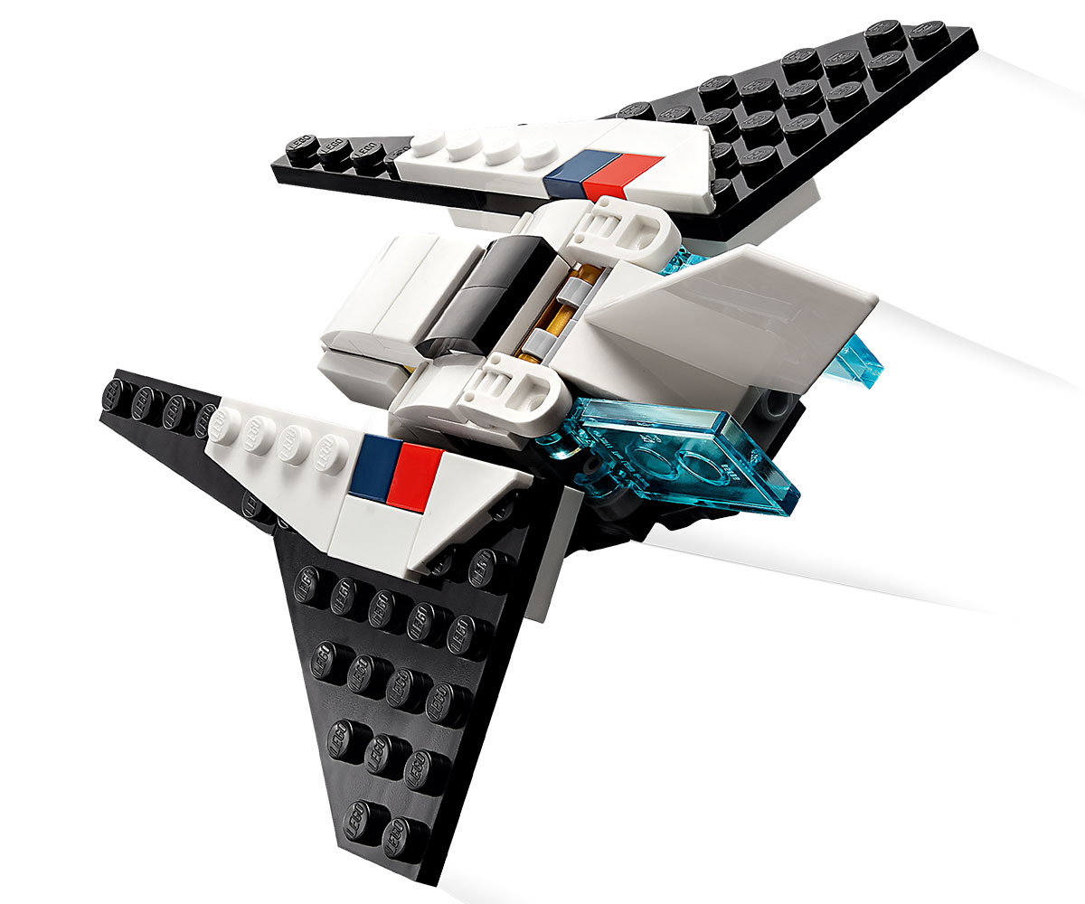 Конструктор LEGO Creator 31134 Космическа совалка „3 в 1“, 144 части