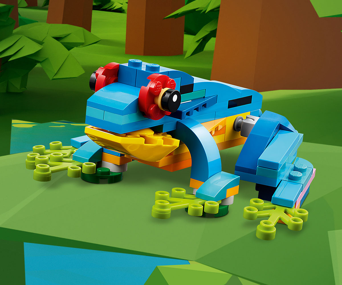 Конструктор LEGO Creator 31136 Екзотичен папагал 3 в 1