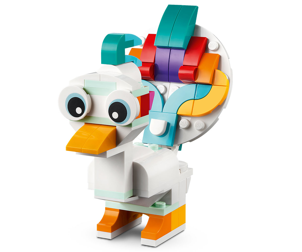Конструктор LEGO Creator 31140 Магически еднорог „3 в 1“, 145 части
