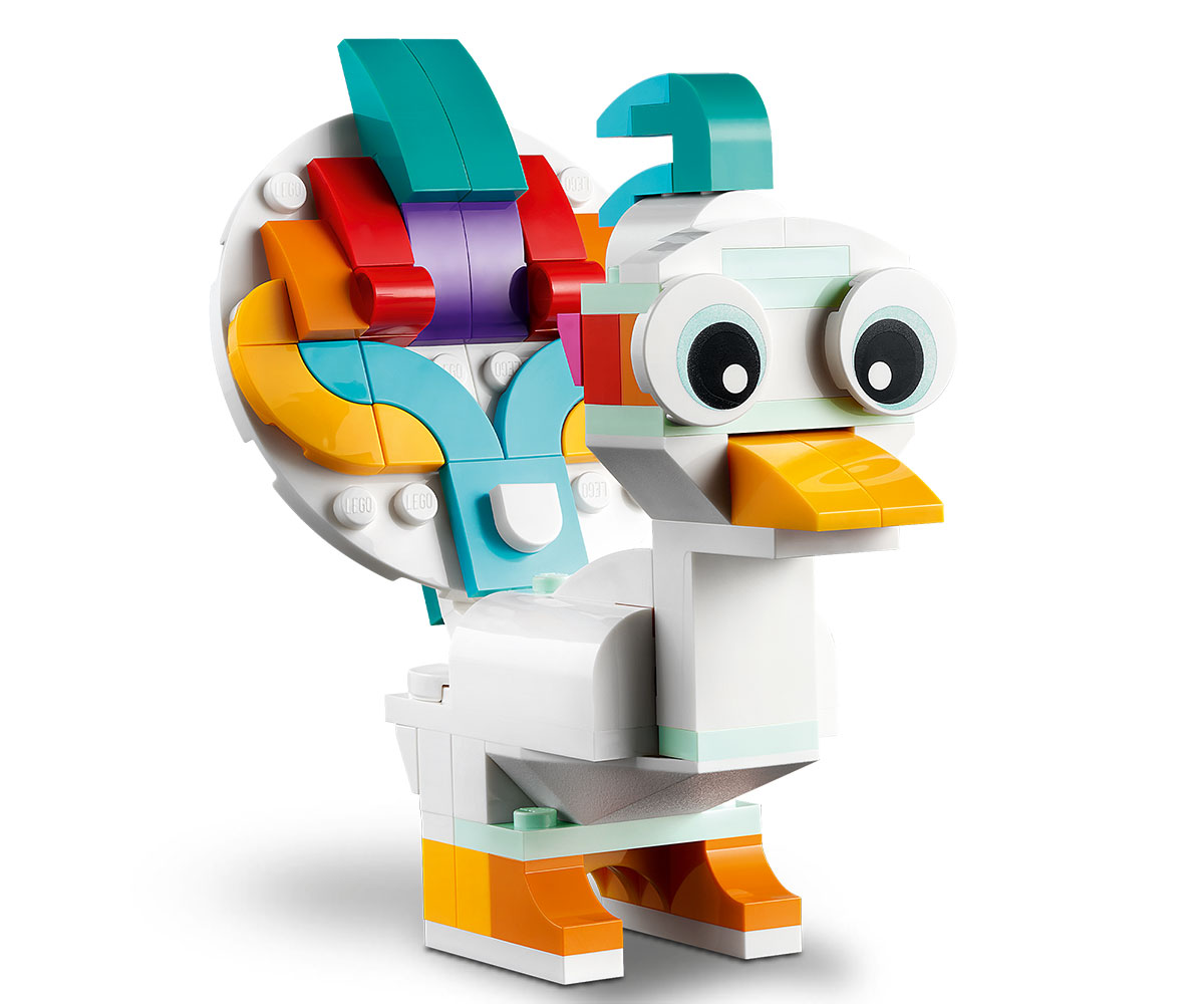 Конструктор LEGO Creator 31140 Магически еднорог „3 в 1“, 145 части
