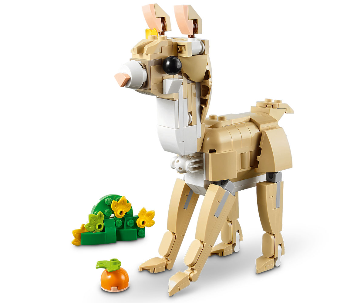 Конструктор LEGO Creator 31162 Сладко зайче 3 в 1, 326 части