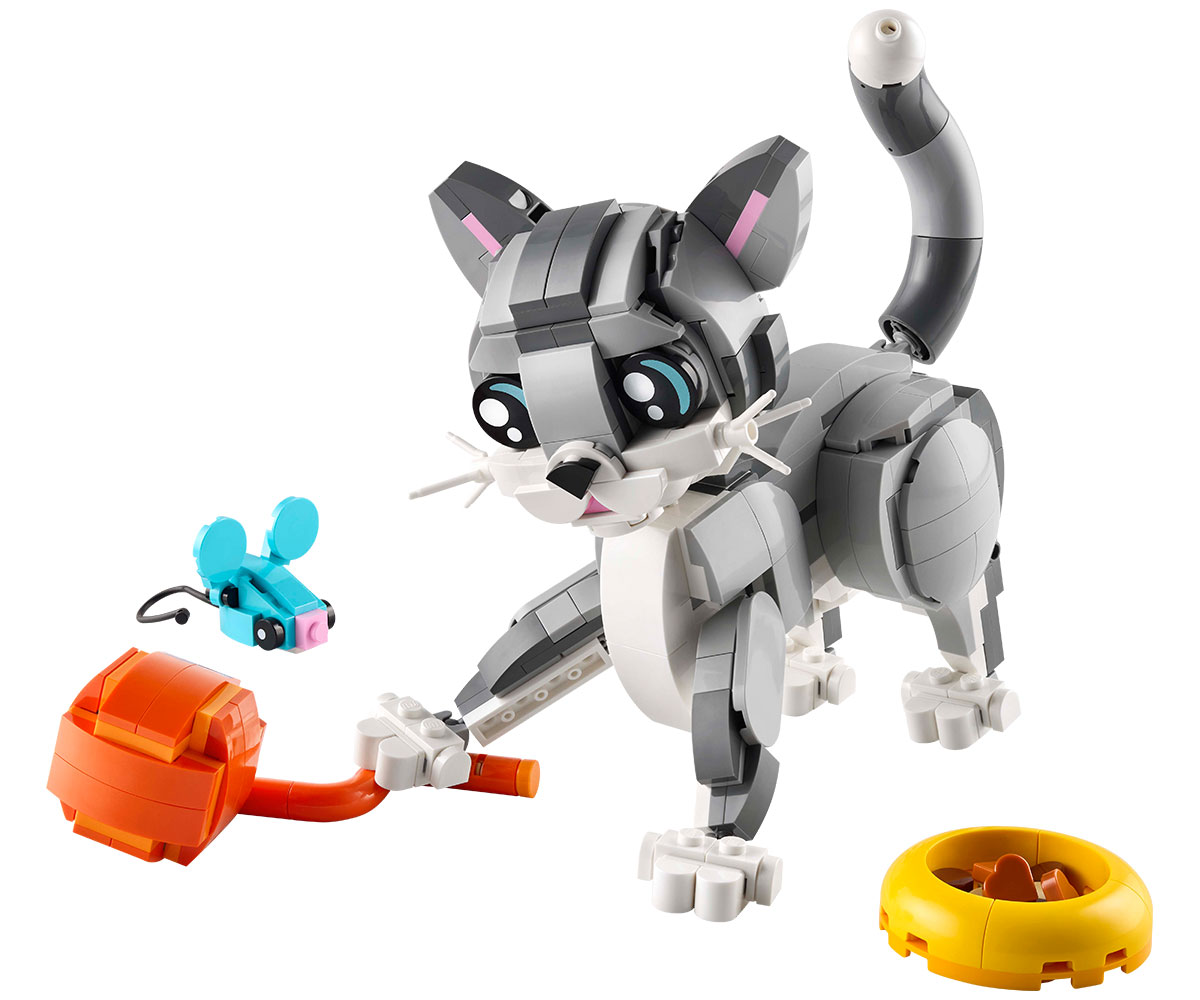 Конструктор LEGO Creator 31163 Игрива котка 3 в 1