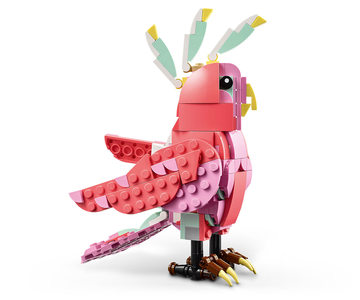 Конструктор LEGO Creator 31170 Диви животни: Розово фламинго