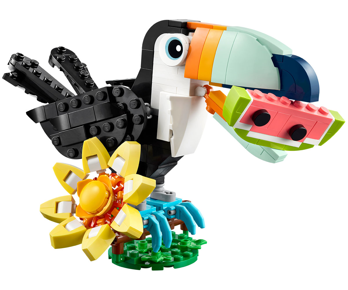 Конструктор LEGO Creator 31173 Тропически тукан 3 в 1, 225 части