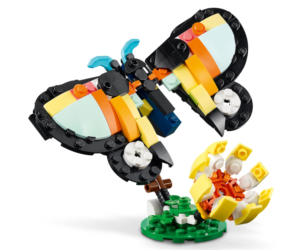 Конструктор LEGO Creator 31173 Тропически тукан 3 в 1, 225 части