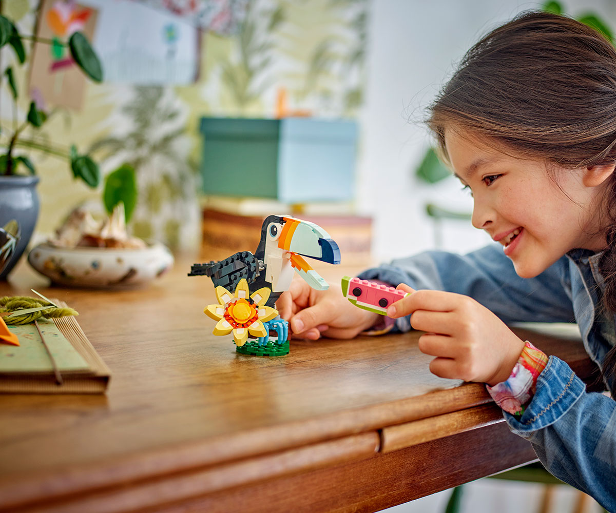 Конструктор LEGO Creator 31173 Тропически тукан 3 в 1, 225 части