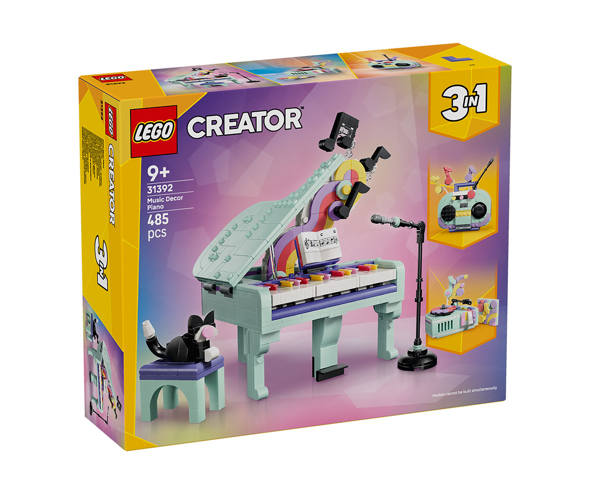 Конструктор LEGO Creator 31377 Костенурка „3 в 1“, 124 части