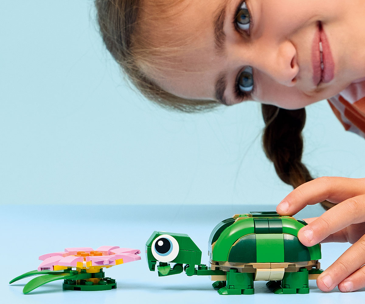 Конструктор LEGO Creator 31377 Костенурка „3 в 1“, 124 части