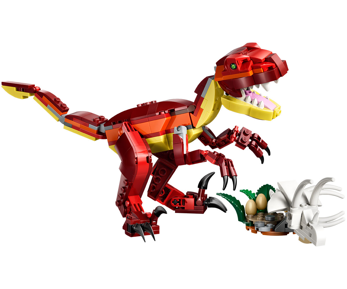 Конструктор LEGO Creator 31379 Свиреп динозавър 3 в 1, 283 части