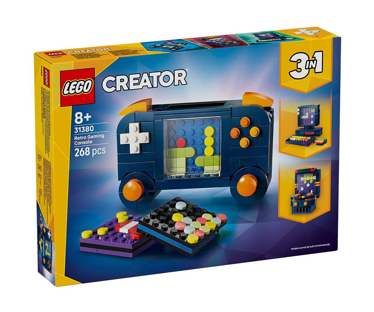 Конструктор LEGO Creator 31380 Ретро конзола за игри 3 в 1