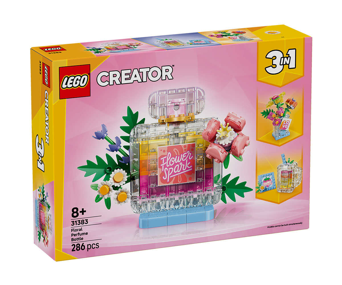 Конструктор LEGO Creator 31383 Шишенце с парфюм 3 в 1