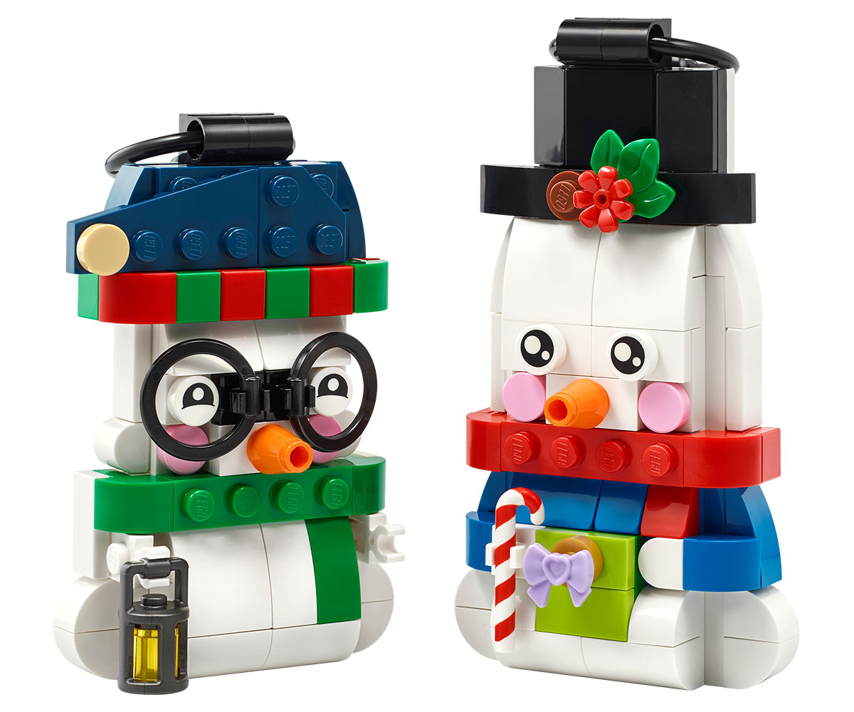 Конструктор LEGO Iconic 40812 Играчки снежни човеци, 168 части