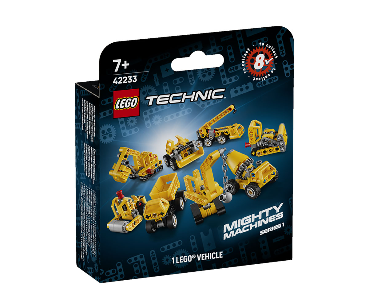 Конструктор LEGO Technic 42233 Могъщи машини, 8 за колекциониране