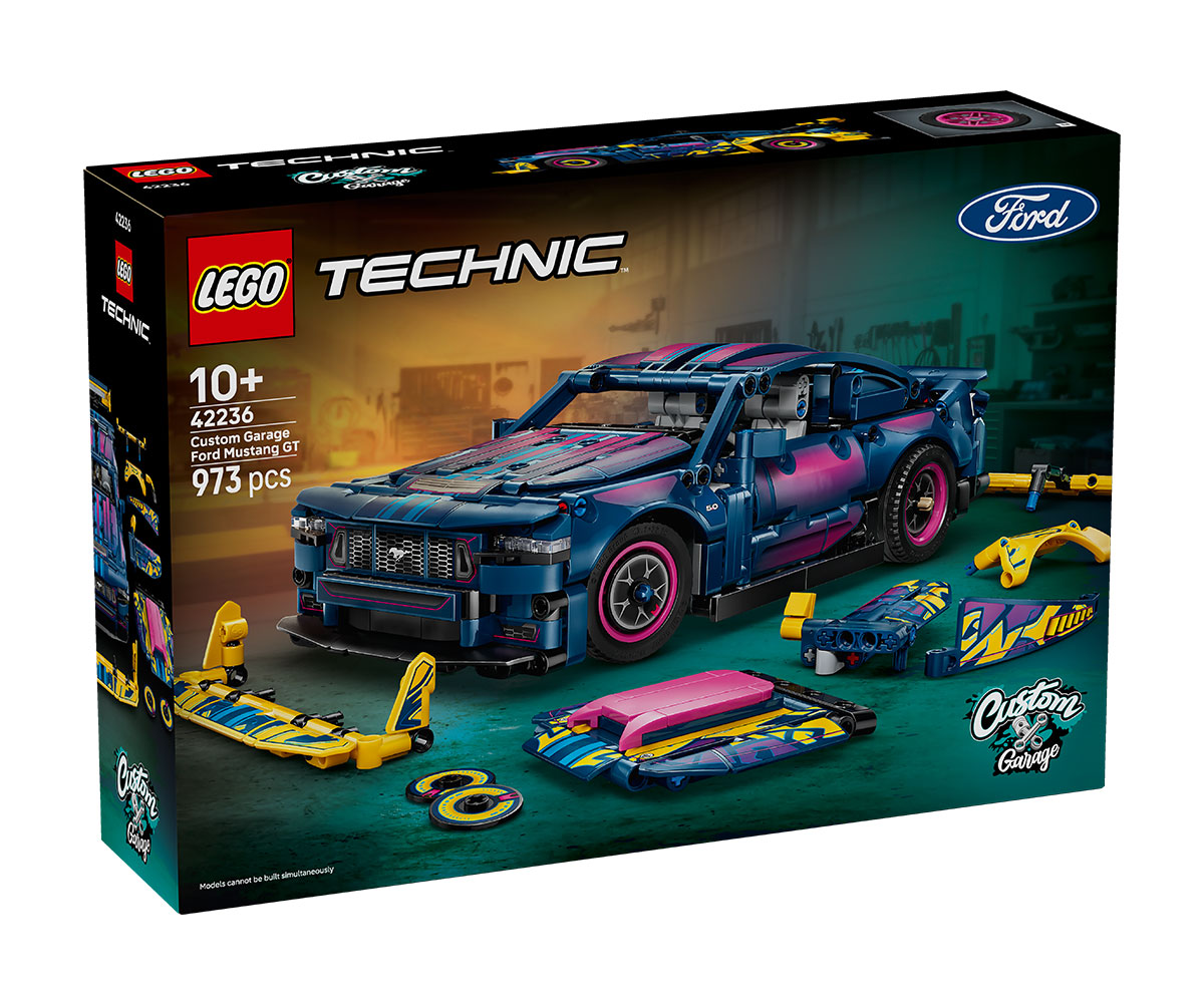 Конструктор LEGO Technic 42233 Могъщи машини, 8 за колекциониране
