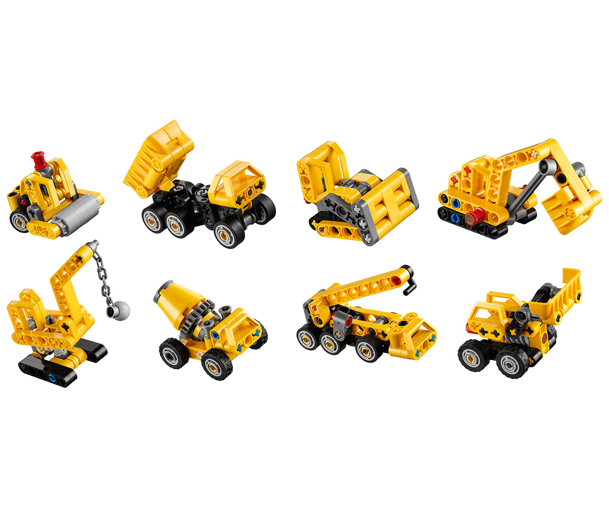Конструктор LEGO Technic 42233 Могъщи машини, 8 за колекциониране