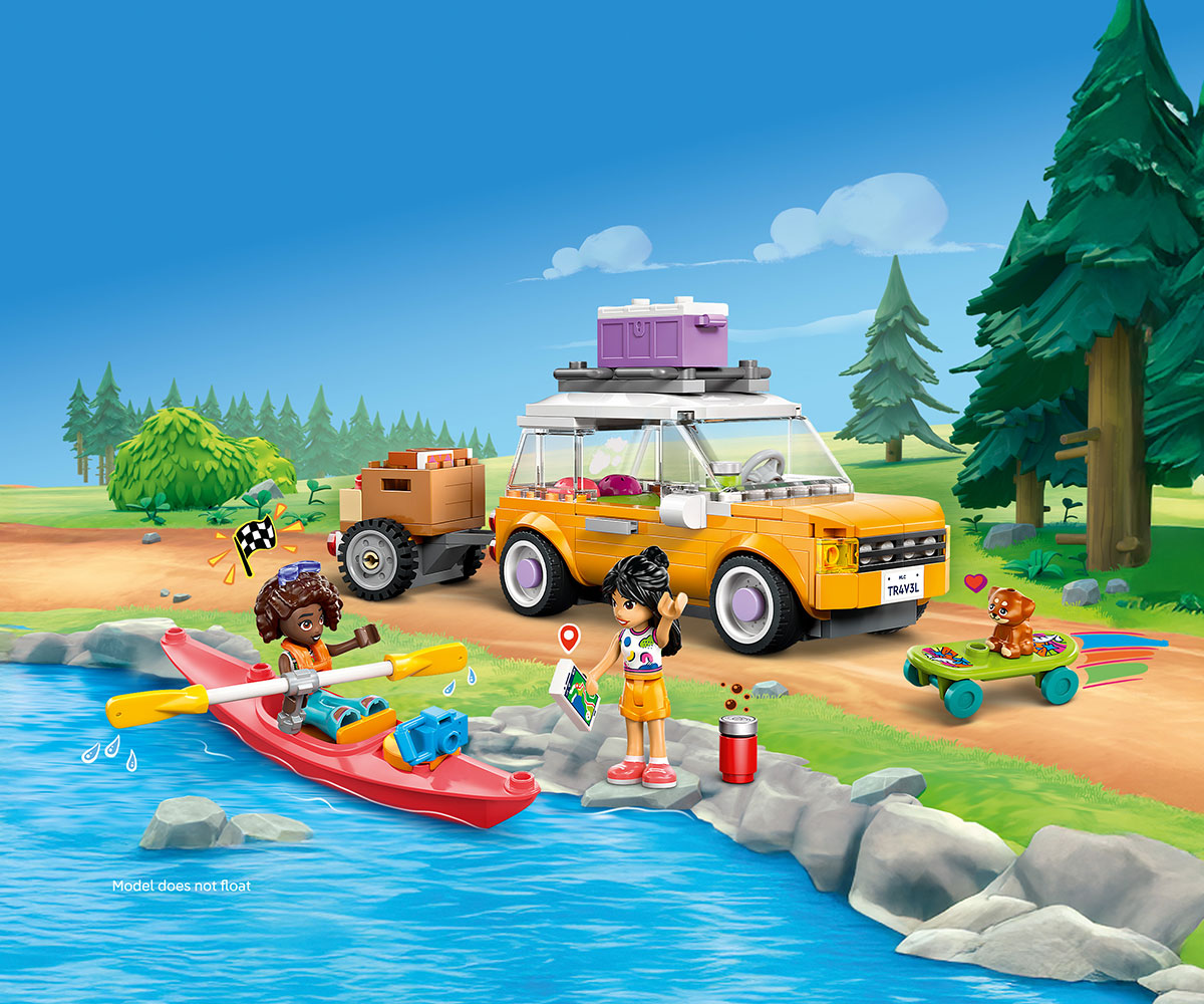 Конструктор LEGO Friends 42659 Кола за приятелско пътешествие