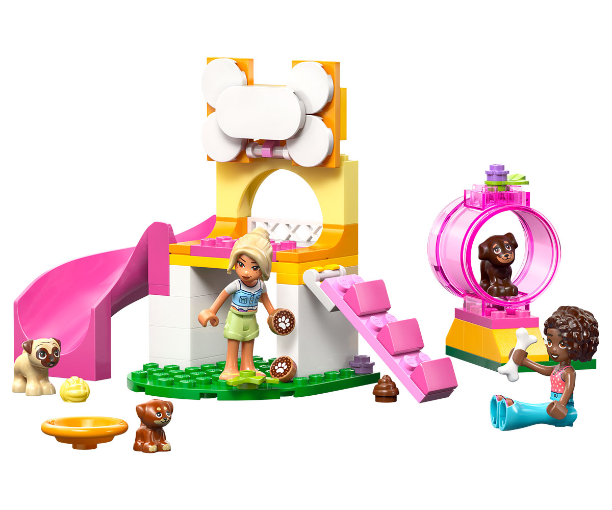 Конструктор LEGO Friends 42665 Площадка за кученца, 3 кученца